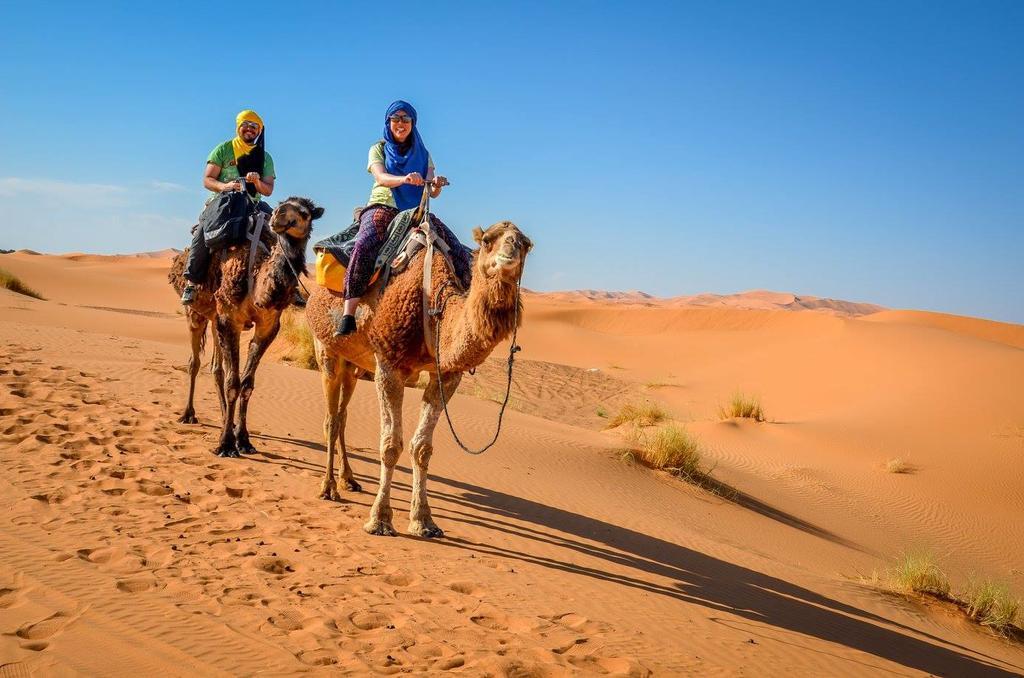 ホテル Sahara Tours Luxury Camp メルズーガ エクステリア 写真